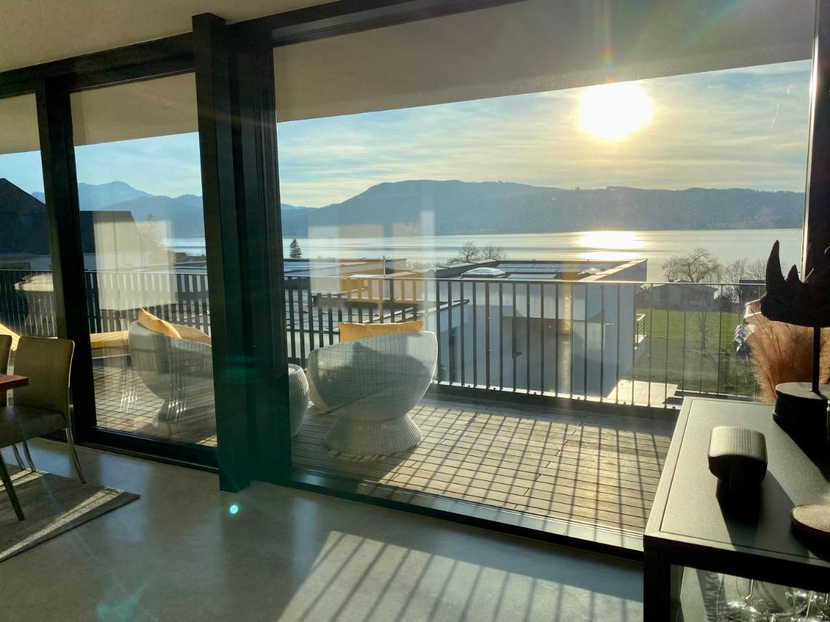 Orange Lounge Attersee Weyregg Eksteriør bilde