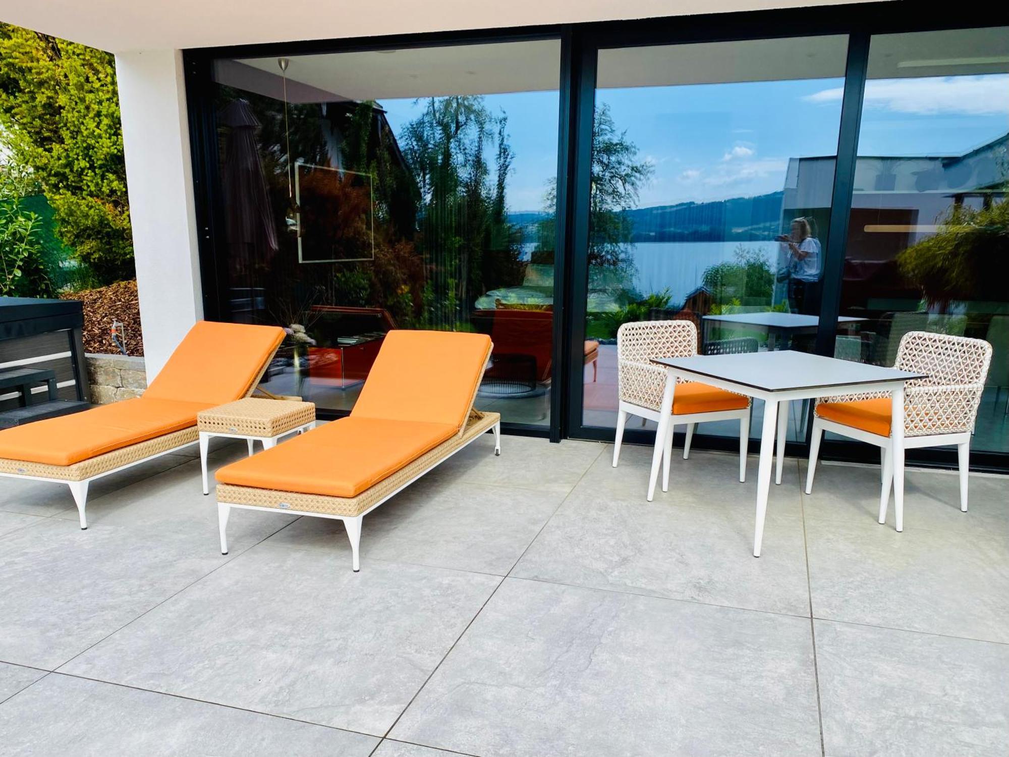 Orange Lounge Attersee Weyregg Eksteriør bilde